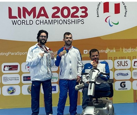 Campionati Mondiali Paralimpici 2023. Gianluca Iacus è argento in carabina R5 e stacca il pass per Parigi 2024.