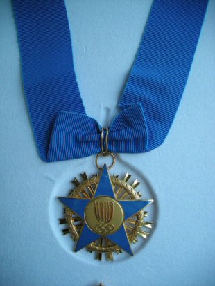 5 Il collare d'oro. Massima benemerenza sportiva del CONI ricevuto nel 2008.